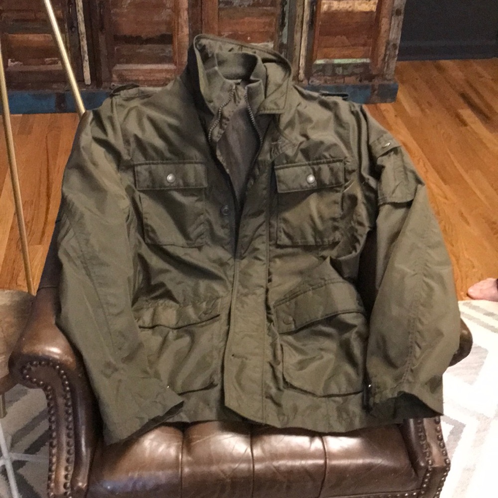 Gap Military-Style Nylon Jacket